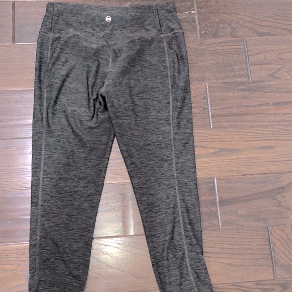 ABS medium grey black highwaisted fitness leggings - Picture 8 of 8